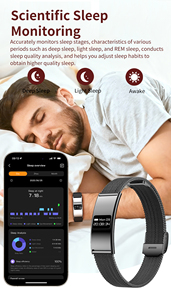 Smart Wristband B8 with Heart Rate Blood Oxygen Sleep Waterproof Ultra-Thin 2.8mm Curved Design for Fitness Health Tracking - Product Image 6