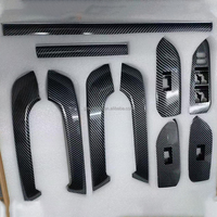 Protection d'angle de porte de voiture à clipser, accessoires d'amélioration intérieure de poignée de porte pour Toyota Prado LC150 2010-2017