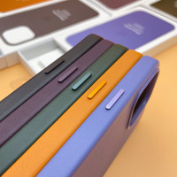 Coque de Téléphone en Cuir PU Magnétique Personnalisable Originale, Antichoc et Protectrice pour iPhone 17 16 15 14 12 13 Pro Max