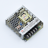 Meanwell-fuente de alimentación conmutada para equipos de comunicación Industrial, LRS-50-48, 48V, 1.1A, 50W, Mean well
