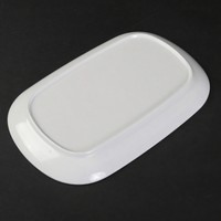Vente en gros d'assiettes ovales réutilisables en plastique mélamine ensemble d'assiettes à dîner incassables avec impression personnalisée assiettes de service ovales en mélamine pour restaurant