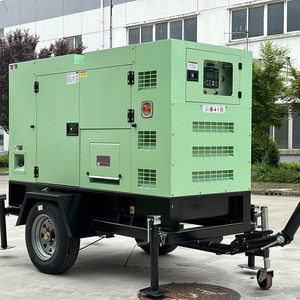Générateur 30KVA 24KW en promotion, marque japonaise, sur remorque, silencieux, portable, station d'alimentation mobile, équipement de secours - Product Image 4