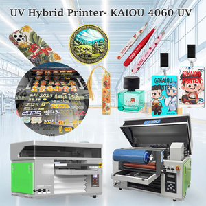 Imprimante UV à plat en promotion pour verre, acrylique, métal, impression UV DTF pour bouteilles en plastique I1600 XP600 - Product Image 2