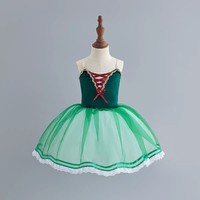 HIPPO ENFANTS Professionnel Ballet Tutu pour Enfant Enfants Ballerine Danse Costumes Jarretelles Justaucorps Robe pour Filles Ballet Tutu Robe
