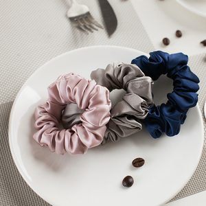 Lazos de pelo accesorios Chloven de venda elástica 22MM lujoso cabello de <span class=keywords><strong>seda</strong></span> corbata de <span class=keywords><strong>seda</strong></span> <span class=keywords><strong>Scrunchies</strong></span> - Product Image 6