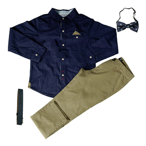 Jungen Kleidung Set Jungen Shirt Teenager Hose Qualität Kleidung Jungen Anzug - Product Image 1