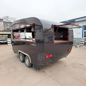 Remorque sur mesure homologuée CE DOT, entièrement en acier inoxydable, conçue sur mesure pour la vente ambulante de burgers et de restauration rapide, cuisine mobile. - Product Image 3