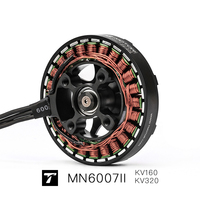 Moteur brushless anti-gravité TMOTOR MN6007 V2 à couple élevé pour drone UAV, quadricoptère, levage lourd, longue endurance, mise à niveau