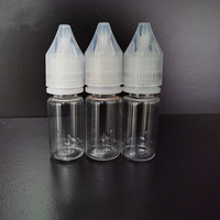 Vente flash : Bouteille en plastique transparente pour animaux de compagnie de 10 ml, 15 ml, 30 ml, 50 ml, 60 ml, 100 ml, 120 ml avec bouchon et verseur en plastique pour huile d'olive