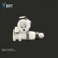 Raccord rapide CPC à valve d'arrêt intégrée en ligne pour montage sur panneau en plastique 1/4, connecteur rapide à déconnexion rapide, raccord de tuyauterie