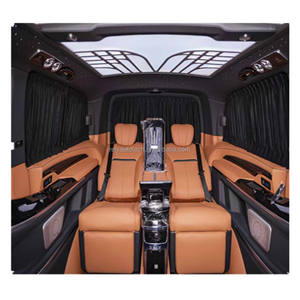 Siège de voiture modifié Vito Classe V avec repose-jambes Réfrigérateur <span class=keywords><strong>Bureau</strong></span> Board pour Mercedes Benz Classe V Vito Metris W447 W448 - Product Image 1
