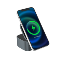 Produits de bureau multifonctionnels 2024 15W Chargeur sans fil 3 en 1 Chargeur sans fil pliable pour téléphone Montre intelligente Écouteur
