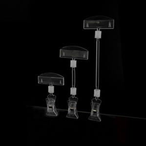 Portaetiquetas de Plástico Transparente Ecológico con Capacidad para Exhibición de Precios en Almacenes y Supermercados - Product Image 3