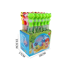 Bâton à bulles d'été de 38 cm en gros, jouet de dessin animé pour jeux en extérieur pour enfants, fabriqué en plastique durable - Product Image 4