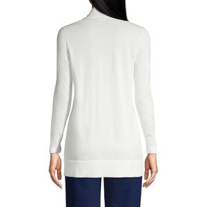FOXA Women's Long Sleeve Open Front <b>Cardigan</b> <b>Sweater</b> Full Length Knitted Casual Anti-Pilling - Product Image 2