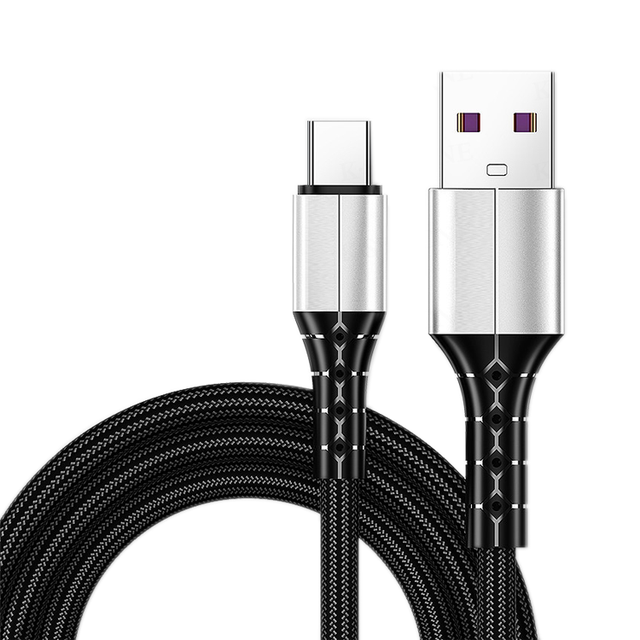 1 Day Delivery From Factory Black Nylon Braided Cable Price Aluminum Usb Charging