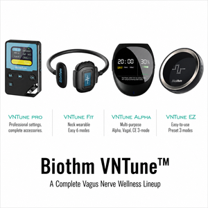 Dispositivo de Relajación del Nervio Vago Ajustable Biothm VNTune Pro |   Dispositivo de Estimulación Muscular Transcutánea (TENS) Recargable TVNS CES TNS Pulse con Modos Personalizables para el Cuello - Product Image 5