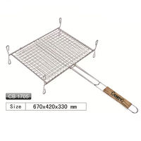 2025 derniers filets de grillage de gril de Barbecue jetables non adhésifs maille de fantaisie de fer pour des outils de BBQ