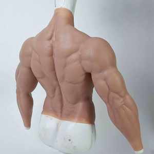 人工ハイカラーシリコンリアルなキリンアームマッスルコスプレマッスルチェスト腕付き - Product Image 3