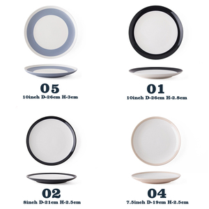 Cuenco de cerámica para pasta de pastelería, mini soporte pequeño PARA CENA DE postre, cargador, platos para ensalada y servidores - Product Image 6