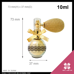 Atomizador de Perfume de Vidrio Cilíndrico de 5ml/10ml con Serigrafía - Product Image 5