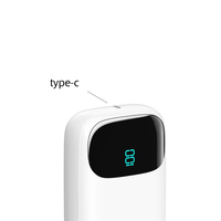 Chargeur sans fil portable en gros 10000mAh 22.5W avec affichage LED Type C Câble LI-Polymer Batterie Chargeur de téléphone de voyage Prise