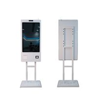 Terminal Punto de Venta de Autoservicio para Restaurante y Supermercado de 15.6 Pulgadas, Lector de Códigos de Barras, Pago NFC, Máquina de Caja Registradora SDK de Metal