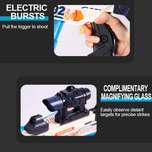 ปืนของเล่นเด็กยิงกระสุนนิ่มแบบอัตโนมัติ ปลอกกระสุนดีดออก ขายดีจากจีน ขายส่ง - Product Image 3