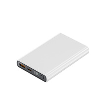 Banco de Energía de Carga Rápida PD de 30000 mAh y 22.5 W, Cargador Portátil Ultra Delgado con Pantalla LED, Logotipo Personalizado OEM para iPhone y Samsung