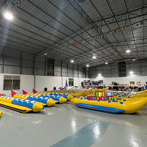 Tubo inflable <span class=keywords><strong>de</strong></span> PVC para 8 personas, para esquiar en la playa, barco, plátano - Product Image 6