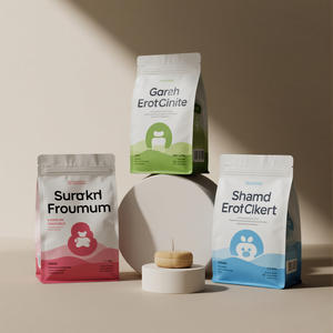 Personnalisé 500g 1kg Populaire Debout Pochette à fermeture éclair Ziplock Protéine <span class=keywords><strong>de</strong></span> lactosérum en poudre Vache Coco Lait Café Poudre Sacs Pochette d'emballage - Product Image 4