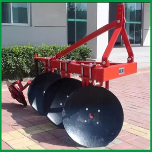 Farm <b>Cultivator</b> Disc Plough 4 Row Red High Productivity For Tractor Use - Product Image 4