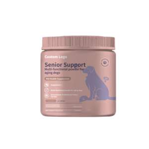 Suplemento en Polvo Multivitamínico para Perros Mayores con Glucosamina para la Salud de las Articulaciones, el Cerebro y el Corazón en Perros en Edad Madura - Product Image 1