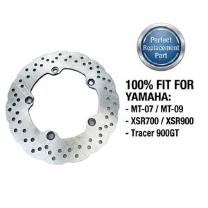 จานเบรกสมรรถนะสูงสำหรับ Yamaha MT-07 MT-09 XSR700 XSR900 Tracer 900GT สแตนเลสสตีล 420 วีฟโรเตอร์ ปรับแต่ง - Product Image 4