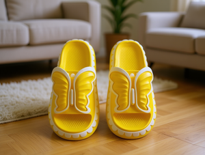 Pantofole Gialle a Forma di Farfalla in EVA Antiscivolo con Punta Aperta per l'Estate, Taglie 37 38 39 40 - Product Image 2