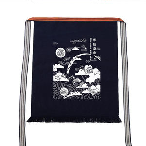 Tabliers en toile japonaise à motifs imprimés personnalisés Signature durables pour les sushis ramen et les magasins <span class=keywords><strong>japonais</strong></span> traditionnels - Product Image 5