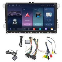 Autoradio Android universel 7/8/9 pouces avec boutons physiques, navigation GPS tout-en-un, compatible avec la série Volkswagen 8G+256G