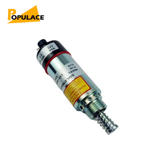 Stop Solenoid Valve 8C-3663 155-4652 For Diesel <b>Generator</b> Fuel Cut Off Electromagnet Steel Material - Product Image 3