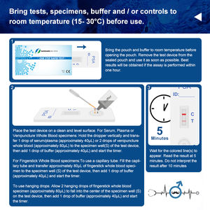 Casete <span class=keywords><strong>de</strong></span> Prueba Rápida <span class=keywords><strong>de</strong></span> Sangre PSA SAFECARE/OEM (Modelo PSA-4012-015) Certificado CE Clase II, Operación Manual, Tiempo <span class=keywords><strong>de</strong></span> Lectura <span class=keywords><strong>de</strong></span> 5 Minutos - Product Image 4