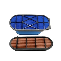 Filtre à air alvéolé durable P608675, accessoire de rechange pour véhicules d'ingénierie et de chantier agricole en environnements difficiles