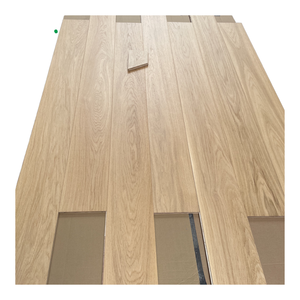 <span class=keywords><strong>Eichen</strong></span>-Massivholz Modernes Design Bodendielen Mehrschichtige Zapfen-und-Zapfen-Verbindung E0/ENF Umweltfreundlicher Bodenbelag - Product Image 1