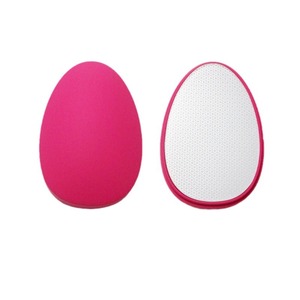 Egg Shape Foot File <b>Painless</b> <b>Hair</b> <b>Remover</b> With Cover Circle Texture Skin Friendly Portable Pedicure Tool For Feet Care - Product Image 4