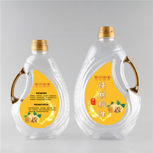 Bouteille <span class=keywords><strong>d</strong></span>'huile en plastique PET de qualité alimentaire en forme de goutte <span class=keywords><strong>d</strong></span>'<span class=keywords><strong>eau</strong></span> à grande capacité, vente chaude transfrontalière, avec poignée - Product Image 5