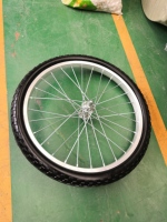 Usine 20 \ "X 1.95 \" pouces gonflable en acier a parlé roue PU mousse roue nouvel état pneumatique chariot matériel au détail en gros