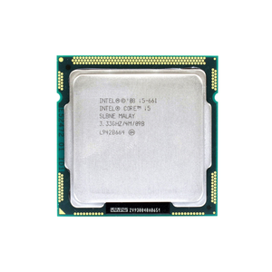 Bộ xử lý I5-661 <span class=keywords><strong>2</strong></span> lõi 4 chủ đề 3.33GHz cơ sở 3.60GHz tăng LGA 1156 4Mb Bộ nhớ cache 87W TDP - Product Image 1