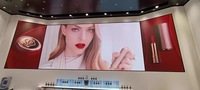 Mur LED P1-P2.5 intérieur/extérieur, résolution 8K, luminosité 10000 cd, garantie 5 ans, étanche IP65, gamme de couleurs P3, affichage 16 bits