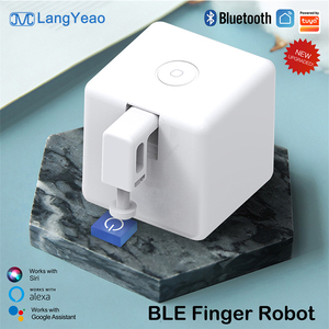 LangYeao Tuya Smart Fingerbot, Robot Interruptor ZIGBEE para Control de Botones a través de Aplicación, para Automatización del Hogar, Compatible con <span class=keywords><strong>Alexa</strong></span> - Product Image 1