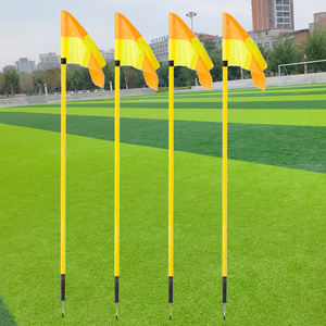 Poteau d'entraînement pour <span class=keywords><strong>terrain</strong></span> de football, drapeau d'angle de football, équipement de football scolaire, poteau d'obstacle - Product Image 1