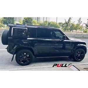 Parachoques trasero y delantero para coche <span class=keywords><strong>Land</strong></span> <span class=keywords><strong>Rover</strong></span> <span class=keywords><strong>Defender</strong></span> 2020 007, faldones laterales, Alerón, versión negra - Product Image 4