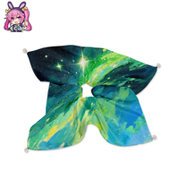 Accessoire de cheveux décoratif personnalisé en usine, style anime, chinois, avec nœud en ruban, élastique à cheveux, chouchou et attache-queue de cheval